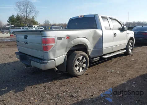 2011 Ford F-150 Stx из США, поврежденный, VIN 1FTEX1CMXBFA12307